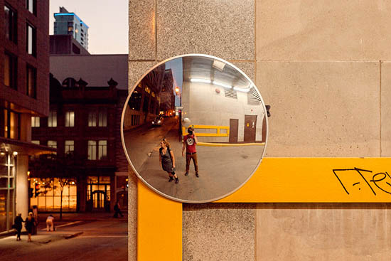 "Fish Eye Street Shot" in the Night (2014)