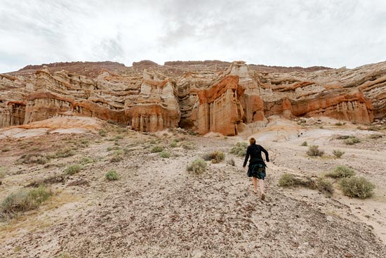 L'ascension à Red Rock Canyon State Park (2016)