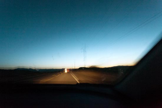 Flou Sky, le soir (2016) 