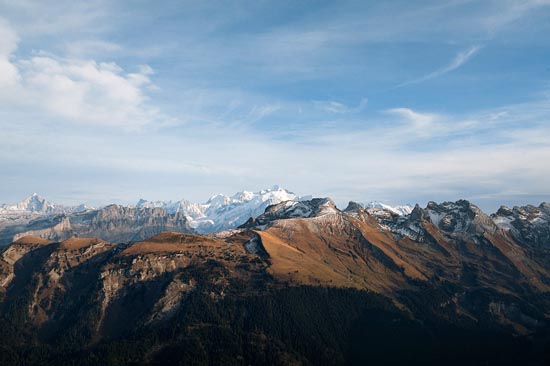 Montagnes de velour et chaine du Mont-Blanc (2017)