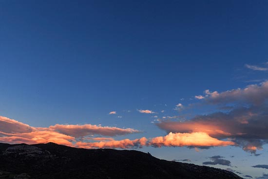 Cloudscape on fire / France (2017)