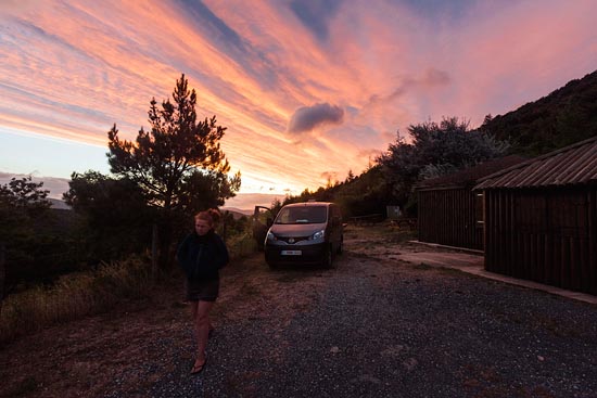 Pink Sky Quéribus II / France (2017)