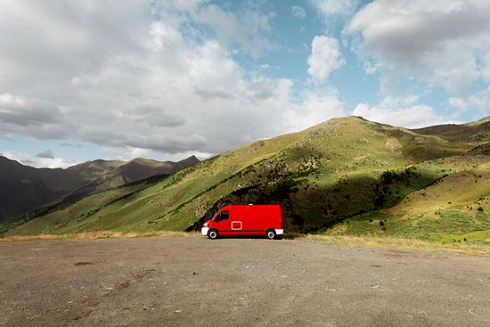 Red Van en montagne / Espagne (2017)