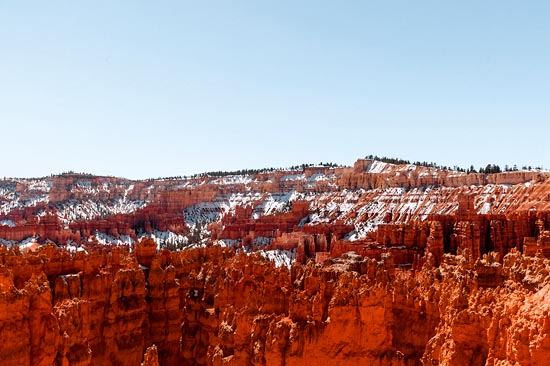 Sommets enneigés de Bryce Canyon (2017)