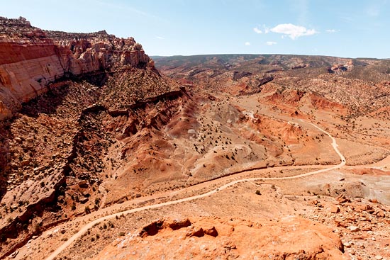 Route à Capitol Reef (2017)