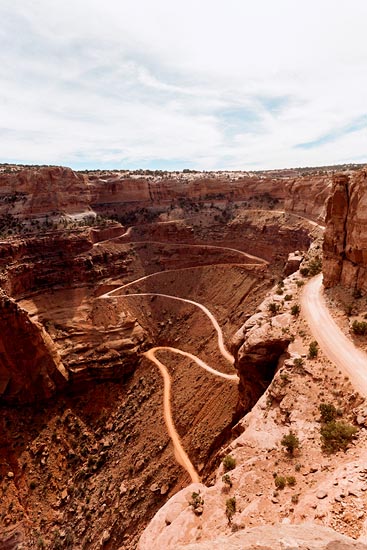 Route sinueuse à Canyonlands (2017)