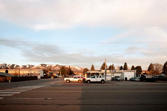 Devant notre motel à Monticello (2017)