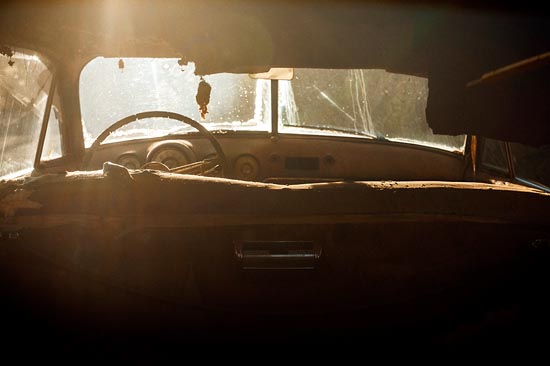 Vintage car à Cow Canyon Trading Post II (2017)