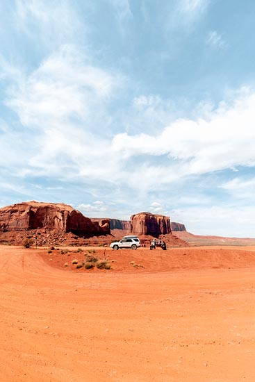 Casse-dalle à Monument Valley (2017)