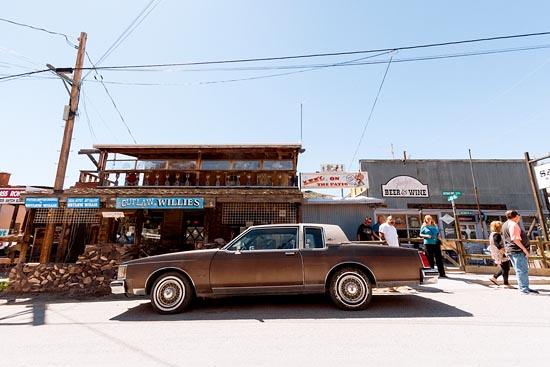 Vintage car à Oatman (2017)