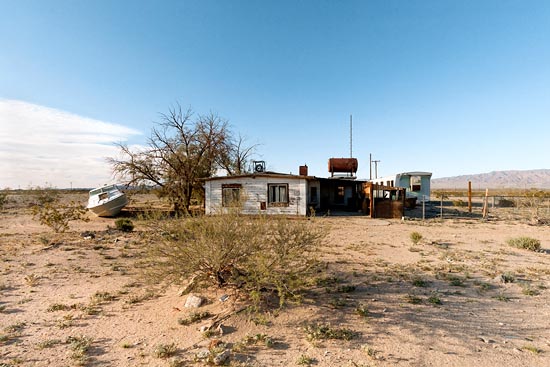 Délabrée, vers Joshua Tree (2017)