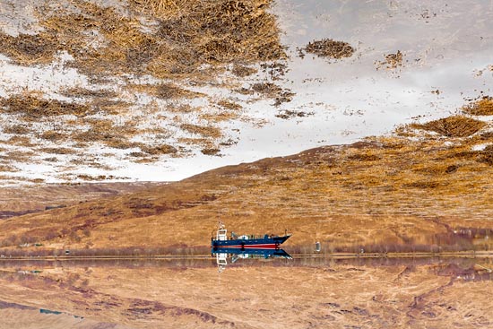 White Blue Rouge Boat / Écosse (2018)