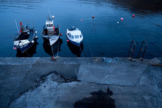 Blue Bord de Port / Écosse (2018)