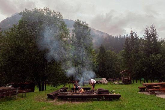 Feu de camp à Forstgarten / Autriche (2018)