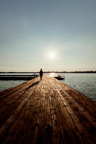 Palić Lake et soleil couchant / Serbie (2018)