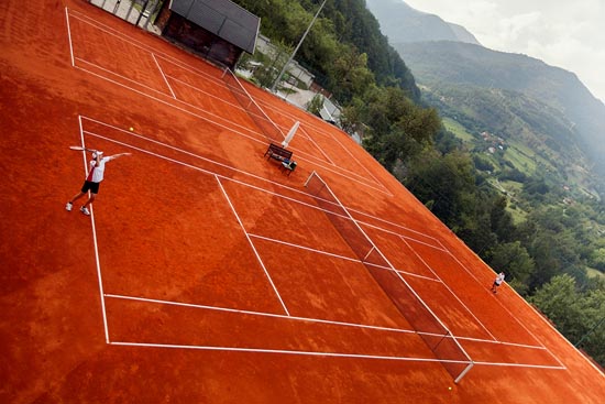 Le match de tennis / Serbie (2018)