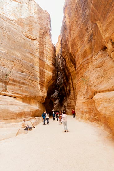 Sombre Sîq à Petra / Jordanie (2019)