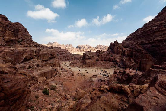 Petra sous un gros nuage / Jordanie (2019)