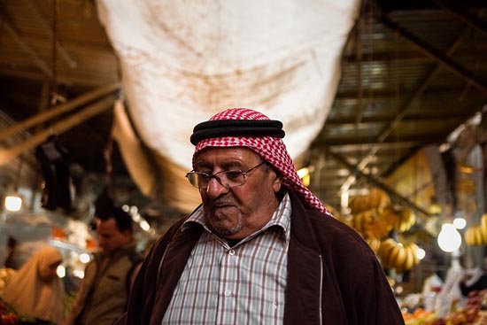 Keffieh rouge à Amman / Jordanie (2019)