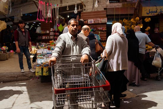 L'homme au caddy vide / Jordanie (2019)