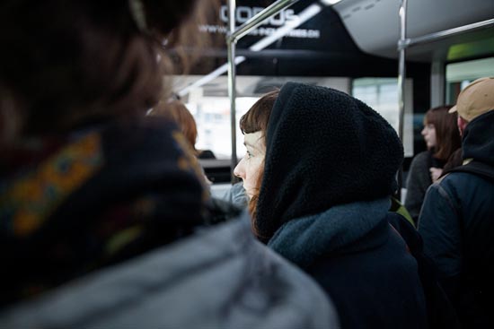 Olivia dans le bus / Prague (2019)
