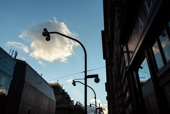 Fin de journée sur Národní / Prague (2019)