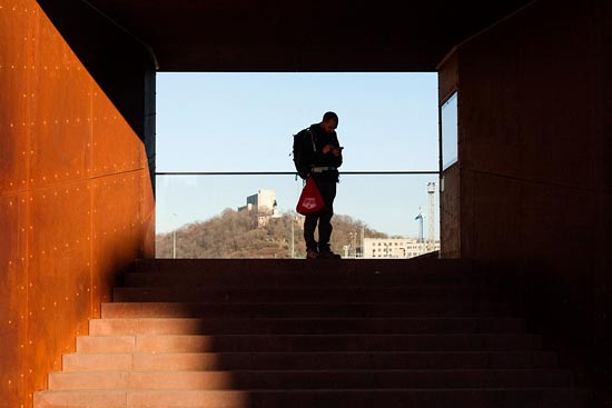 Au sommet des escaliers / Prague (2019)