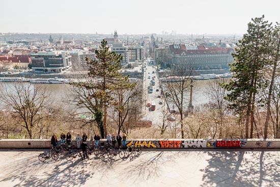 Les cyclistes de Letná / Prague (2019)