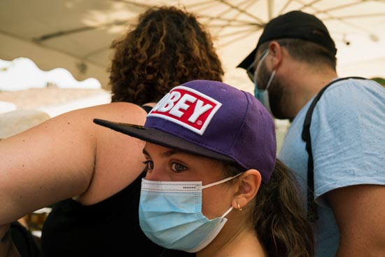 OBEY masquée / France (2020)