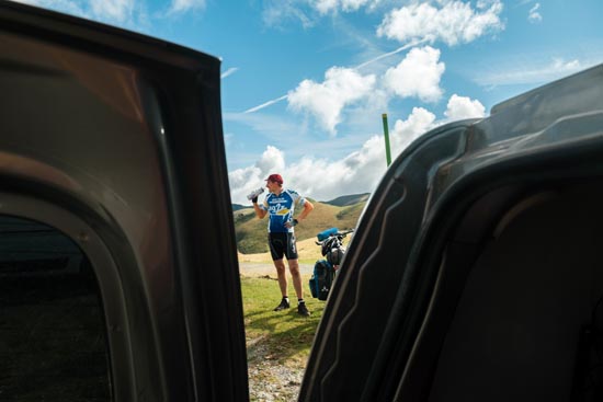 Cycliste en haut du col / France (2020)