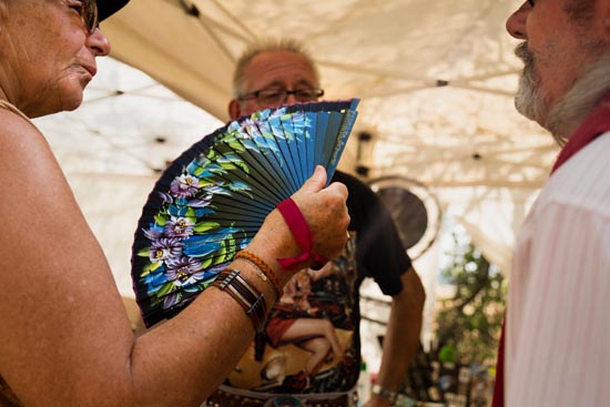 3 personnes et l'éventail / France (2020)