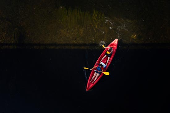 Canoë kayak sur l'eau / France (2020)