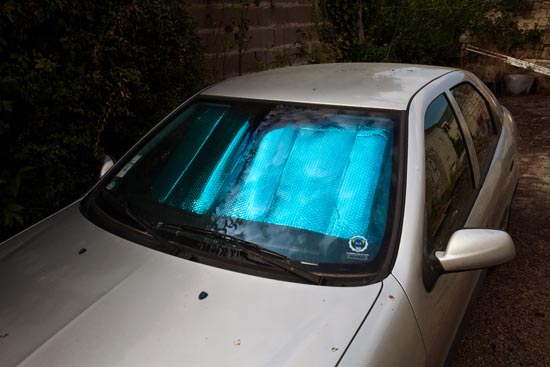 Blue protection de voiture / France (2020)