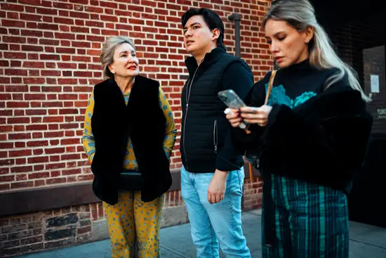 Inquiétude et mur en briques / New York, USA (2022)