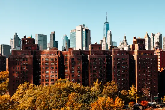Les immeubles de la Market Street / New York, USA (2022)