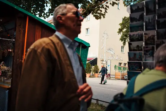 Le mec au sac de courses / Allemagne (2023)