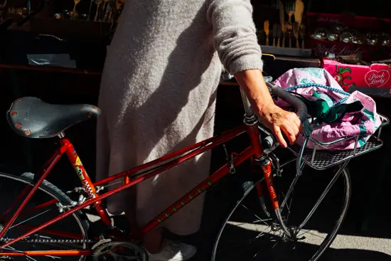 Vélo Peugeot rouge / Allemagne (2023)
