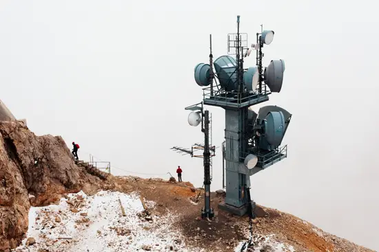 Obere Richtfunkstation auf dem Zugspitzgipfel / Allemagne (2023)