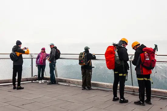 Les touristes du Zugspitze / Allemagne (2023)