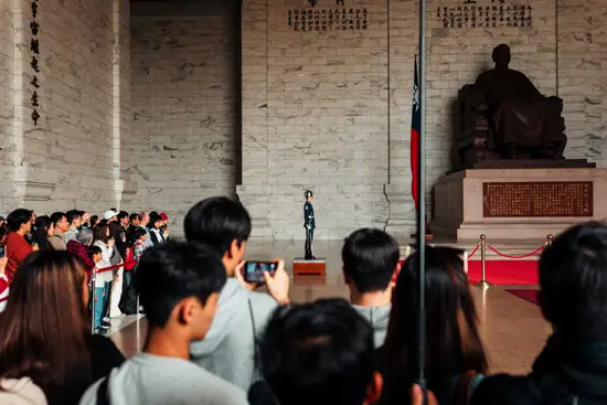 Relève de la garde au Mémorial de Tchang Kaï-chek I / Taïwan (2024)