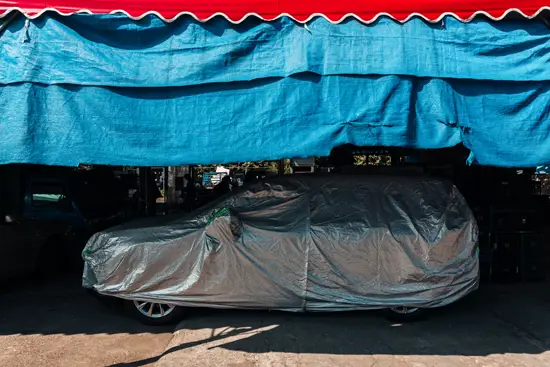 Fuhe Flea Market, Car cover / Taïwan (2024)