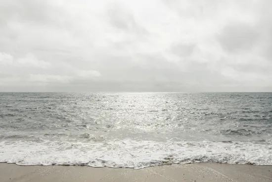 La plage près de l'hôtel, le dernier jour (2025)