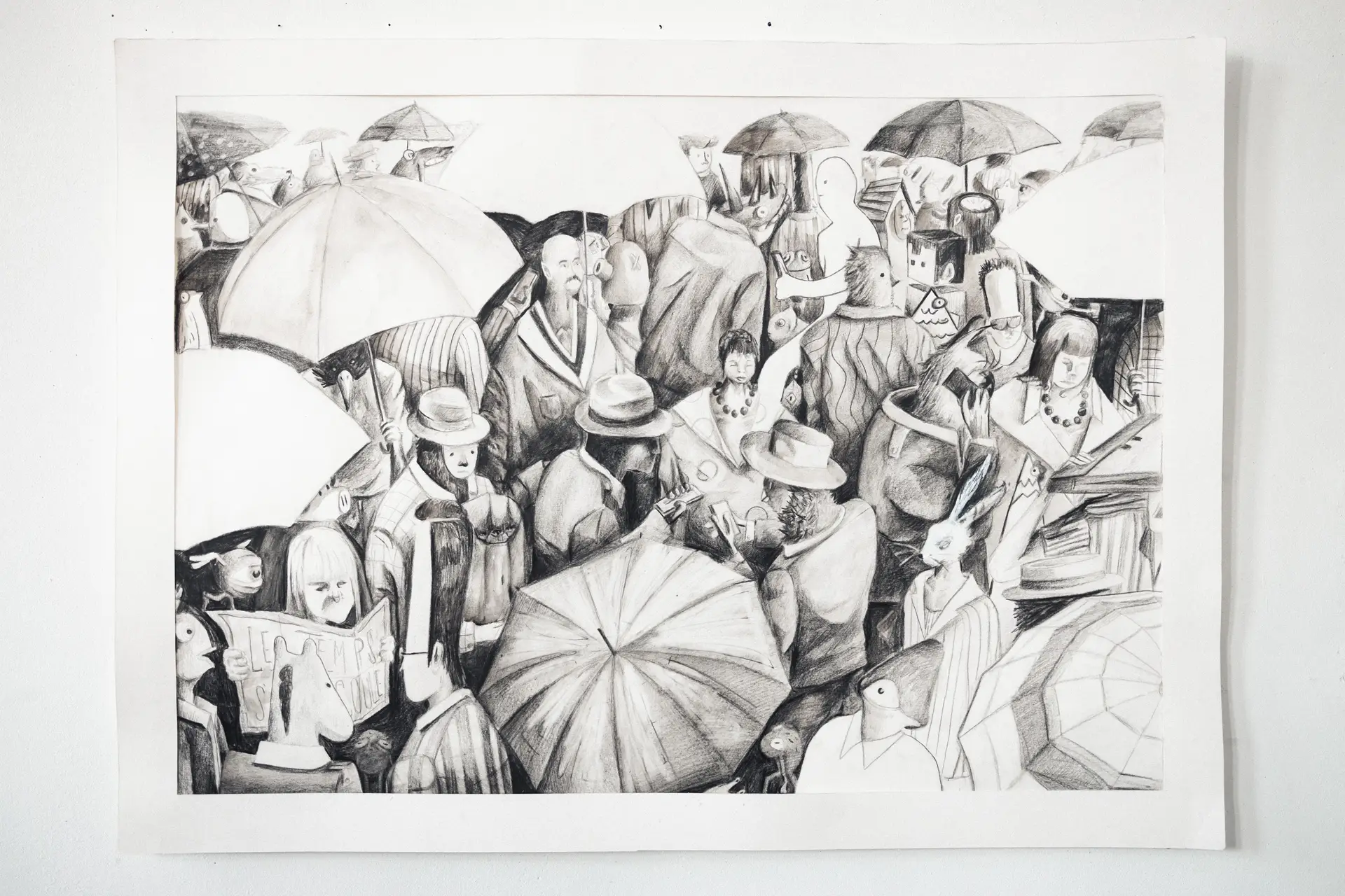 Mattéo HELLIN / Écho du silence, solitude urbaine