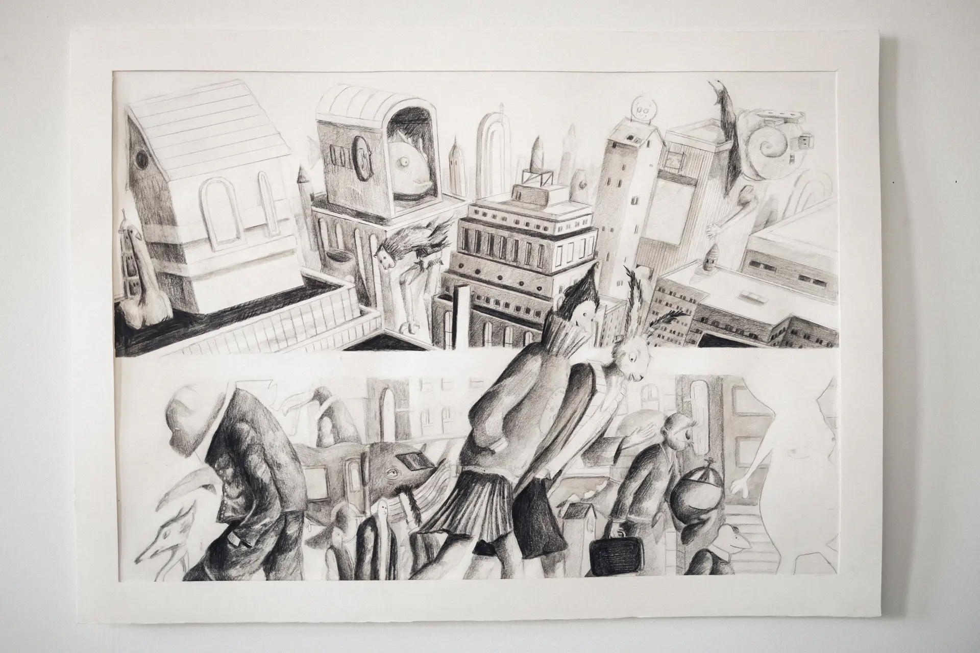 Mattéo HELLIN / Écho du silence, solitude urbaine