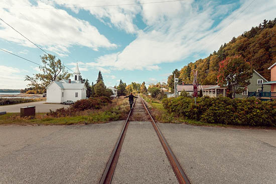 La funambule ferrovière (2014)