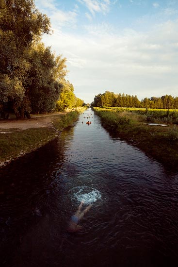 Plongeon dans Hévíz Lefolyó / Hongrie (2016)