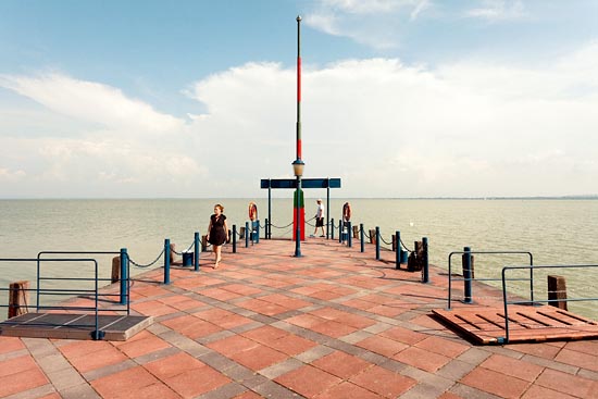 Ponton sur le Balaton / Hongrie (2016)