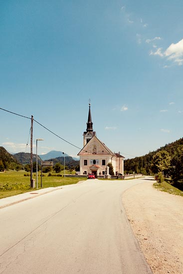 Église proche de Bohinj / Slovénie (2016)