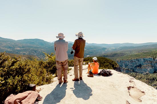 Les photographes professionnels amateurs à la chasse aux vautours / France (2016)