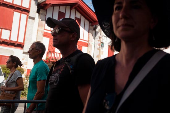 En groupe à Espelette / France (2019)